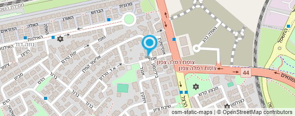 מפת הגעה אל ס.ח. פרוייקטים