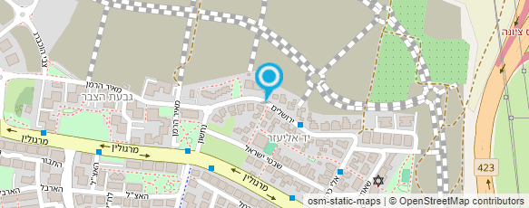 מפת הגעה אל אביעד טכנאי מטהרים ומסננים