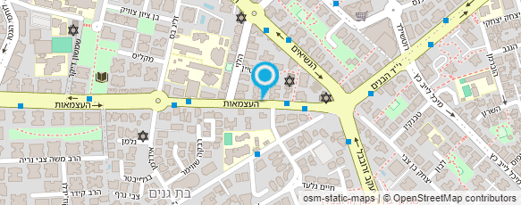 מפת הגעה אל שי תירוש מדריך כושר אישי