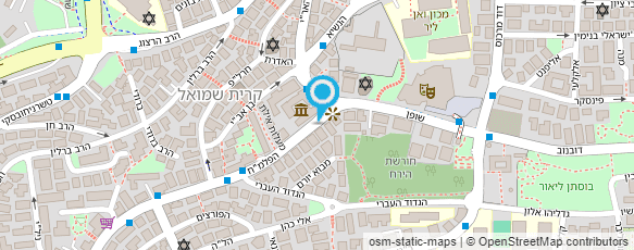 מפת הגעה אל עו"ד רוזנטל שלומית