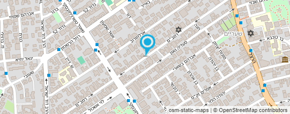 מפת הגעה אל פעוטון קטקטים