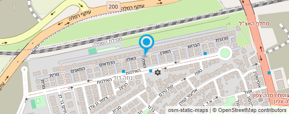 מפת הגעה אל סטודיו חיים