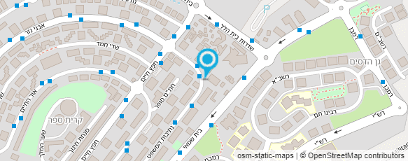 מפת הגעה אל נאות רחל