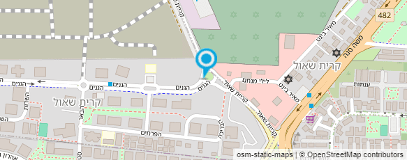 מפת הגעה אל גן אורה