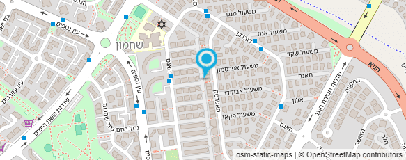 מפת הגעה אל המשפחתון של ורדית