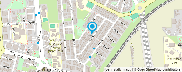 מפת הגעה אל הגן הראשון שלי