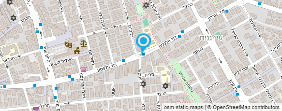 מפת הגעה אל היי דיפנס