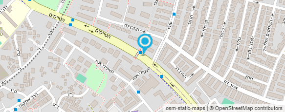 מפת הגעה אל משפחתון תמר