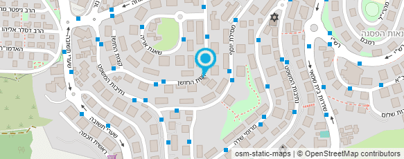 מפת הגעה אל גני החושן