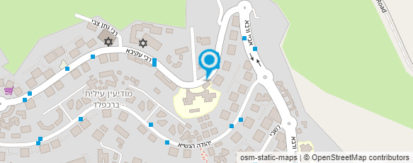 מפת הגעה אל גני מורשה