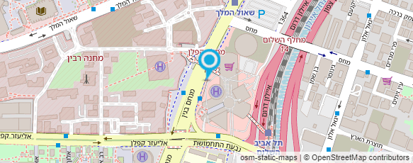 מפת הגעה אל קראון פלזה סיטי סנטר