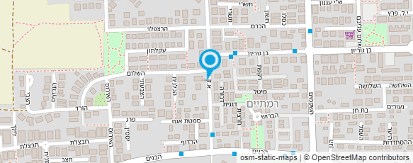 מפת הגעה אל אורית גורדון - הנחיית קבוצות