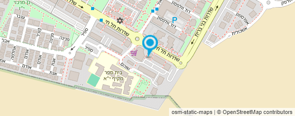 מפת הגעה אל מחסני להב