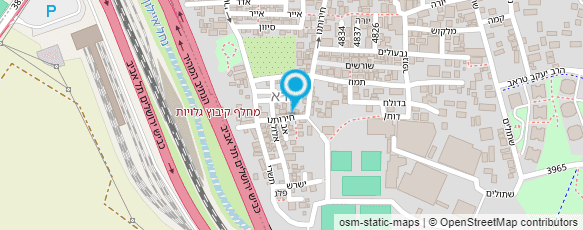 מפת הגעה אל יוסי הובלות