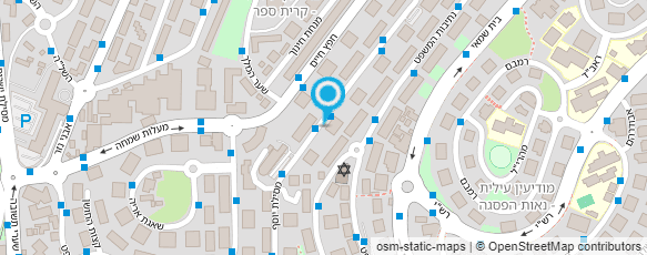 מפת הגעה אל גמ"ח הסעות לאברכים (היימישער)