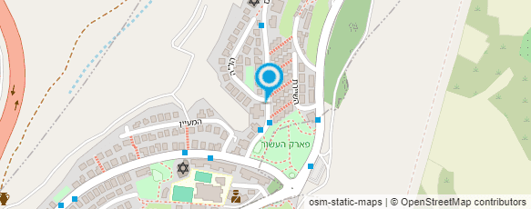 מפת הגעה אל "אמונה" מעון יום