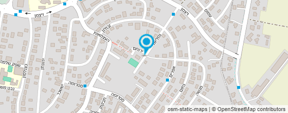 מפת הגעה אל "עידנא" מרכז רוחני לתרבות יהודית