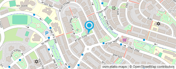 מפת הגעה אל "אמונה" מעון יום