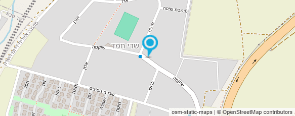 מפת הגעה אל מחסני ברזל 2000