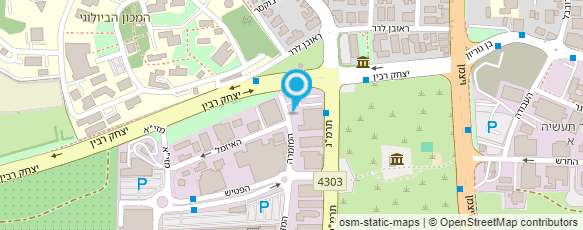 מפת הגעה אל נועה שדה - פסיכולוגית מומחית