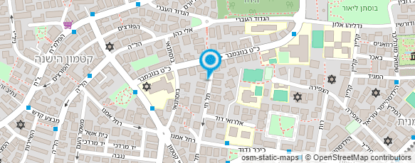 מפת הגעה אל עו"ד ברפי רינה ואוריאל