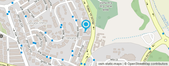 מפת הגעה אל מעון יום פרחי