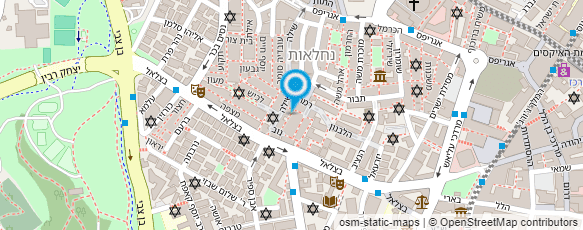 מפת הגעה אל גבי עדן - gabi eden