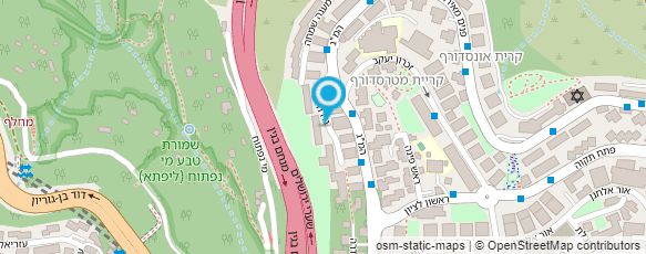 מפת הגעה אל עו"ד בן שמואל רחל