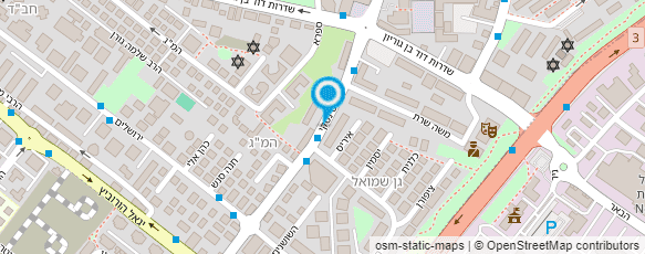 מפת הגעה אל המשפחתון של מיטל