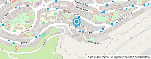 מפת הגעה אל רמת דוד חינוך מיוחד