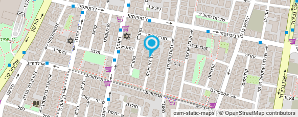 מפת הגעה אל גיזום תל אביב