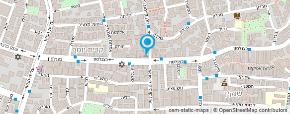 מפת הגעה אל גלידה איטלקית