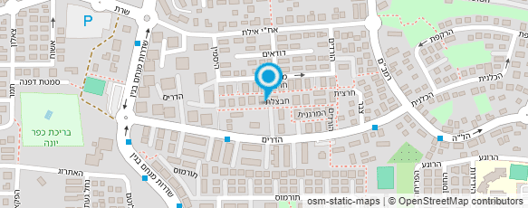 מפת הגעה אל צהרון הזאטוטים של מיכל