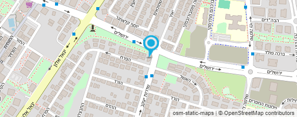 מפת הגעה אל המאפה של שלום