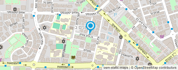 מפת הגעה אל ויקטוריה פיינרמן - קריינות באנגלית