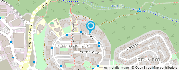 מפת הגעה אל רבקי שוורץ סטודיו לצילום