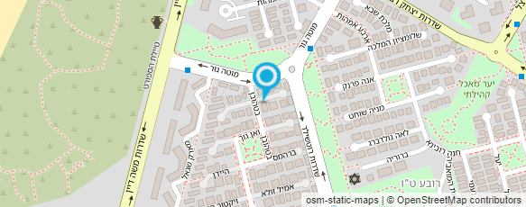 מפת הגעה אל פרנדלי friendly - מוצרים אקולוגיים