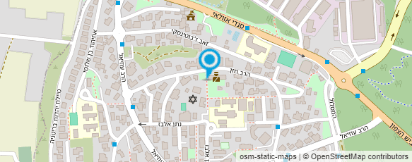 מפת הגעה אל נני שיווק מוצרי תינוקות