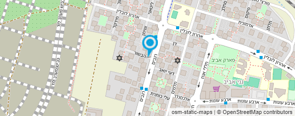 מפת הגעה אל גן הקיפוד