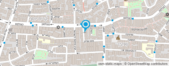 מפת הגעה אל שירה - מורה פרטית למחשבים