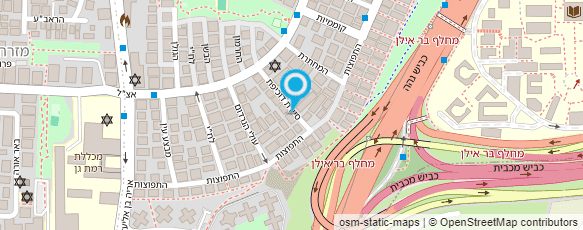 מפת הגעה אל ארלין - מורה מוסמכת לאנגלית