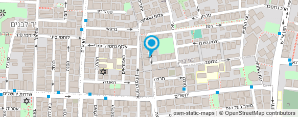 מפת הגעה אל גן אורטל