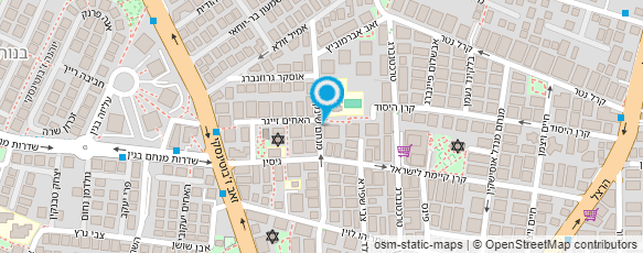 מפת הגעה אל מרגלית ברקוביץ' עיצוב אירועים