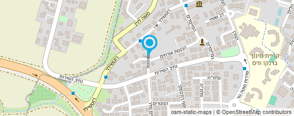 מפת הגעה אל המדרשה למורשת הציונות