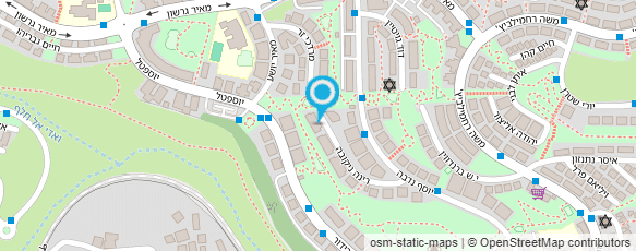 מפת הגעה אל המכון של חגית