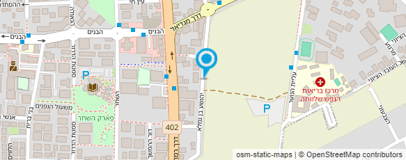 מפת הגעה אל הילה שירזי-פוקס עיצוב גרפי