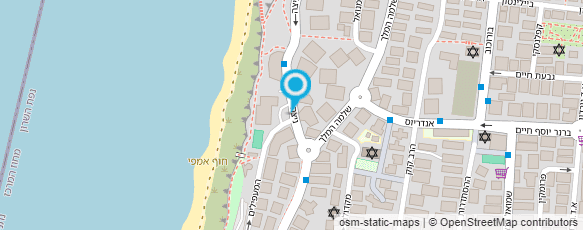 מפת הגעה אל מספרת 4 עונות