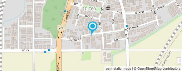 מפת הגעה אל המונית של אליהו