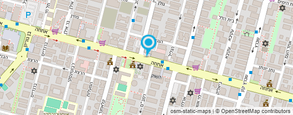 מפת הגעה אל עיצוב שיער יקירה