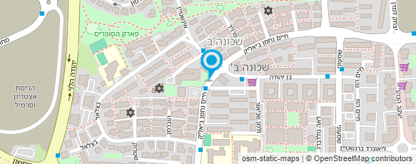 מפת הגעה אל מספרת יגאל